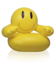 Kids Smiley Inflatable Chair