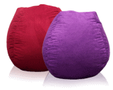 Faux Suede Bean Bags