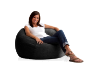 3.5 ft FUF Chair Comfort Suede